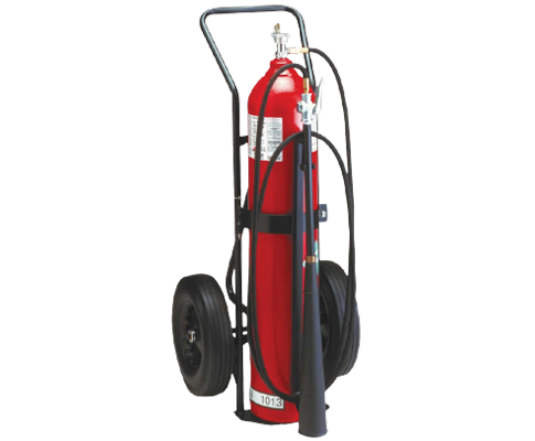 Badger Wheeled Carbon Dioxide (CO₂) Extinguishers